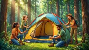 Tent Teamwork