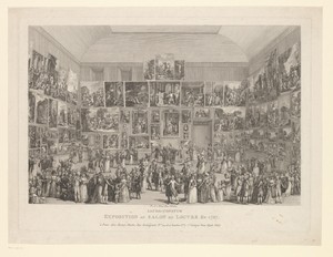 Tentoonstelling in het Louvre in 1787