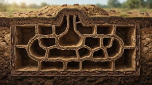 Termite Mound Cross-section