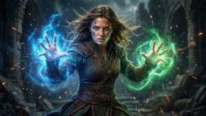 Terra Casting Spell
