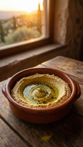 Terracotta Hummus Pot