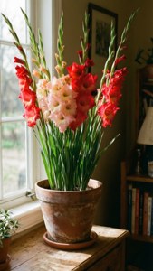Terracotta Pot Gladiolus