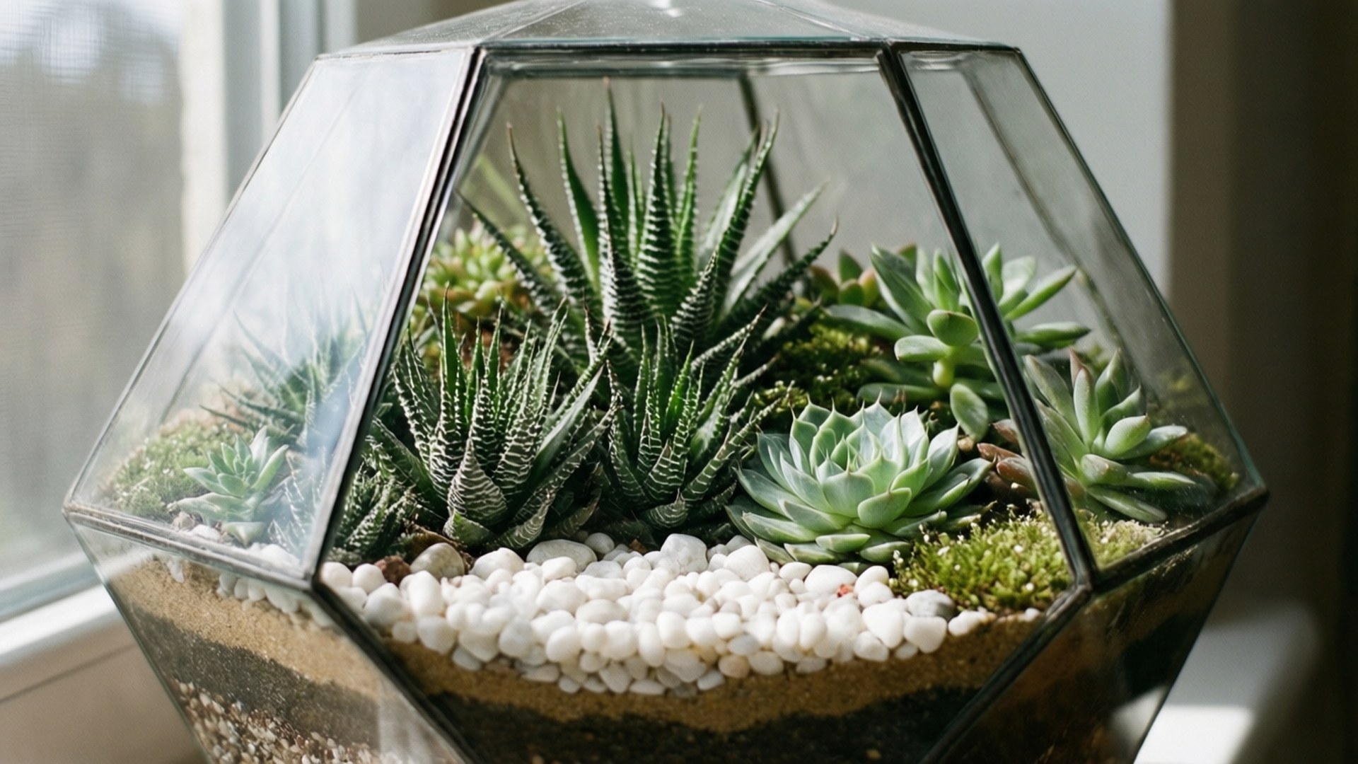 Terrarium Geometric Dome by Wallpapers.art Studio