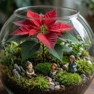 Terrarium Poinsettia Miniature