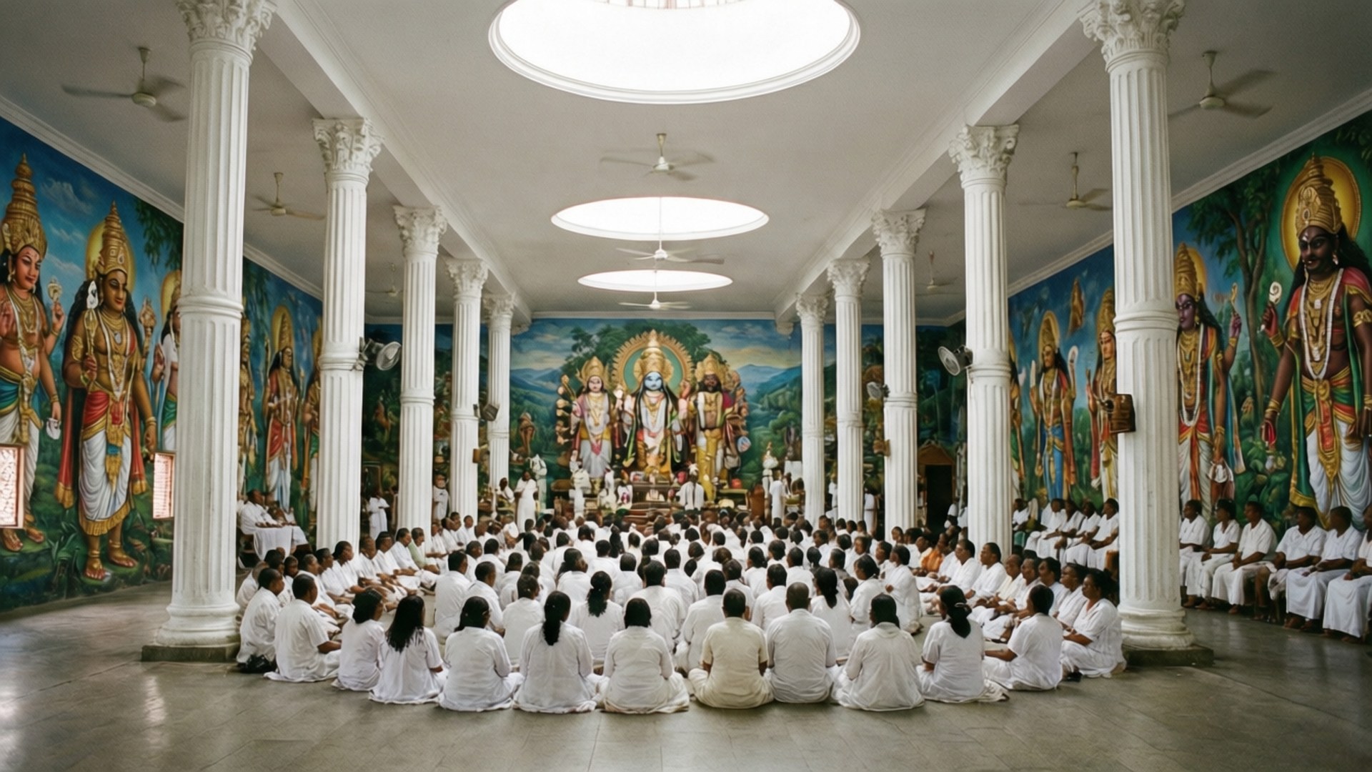 Terreiro Temple Interior by Wallpapers.art Studio