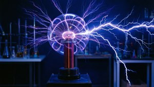 Tesla Coil Lightning