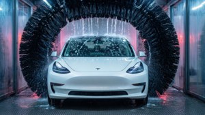 Tesla Tunnel Wash