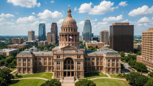 Texas Capitol Aerial
