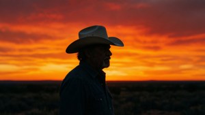 Texas Sunset Silhouette