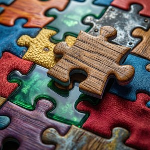 Texture Puzzle Mosaic
