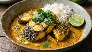Thai Halibut Coconut Curry