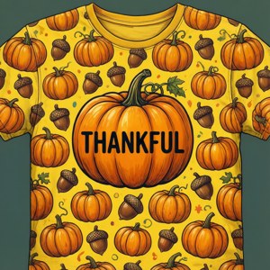 Thankful Pumpkin Pattern