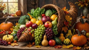 Thanksgiving Cornucopia