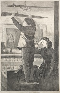 Thanksgiving Day - Hanging up the Musket