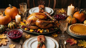 Thanksgiving Feast Table
