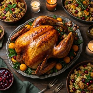 Thanksgiving Feast Turkey