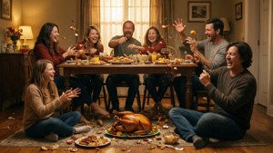 Thanksgiving Food Fight