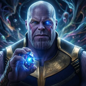 Thanos and the Mind Stone