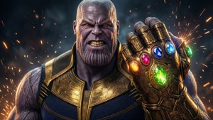 Thanos Unleashes the Infinity Stones