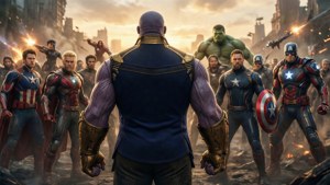 Thanos vs the Avengers