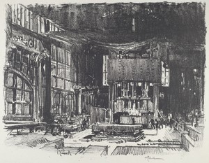 The Acolytes Preparing the Altar of the War God