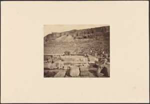 The Acropolis, with the theatre of Bacchus.