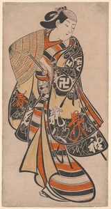 The Actor Takii Hannosuke as an effeminate youth
