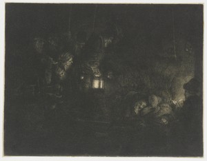 The adoration of the shepherds: a night piece