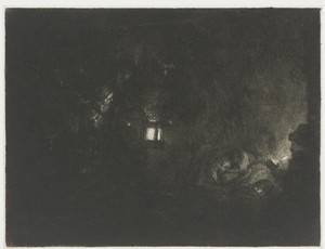 The adoration of the shepherds: a night piece