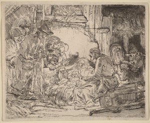 The Adoration of the Shepherds: with the Lamp