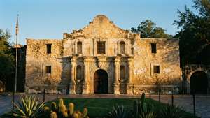 The Alamo at Golden Hour