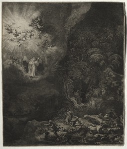 The Angel Appearing to the Shepherds