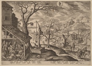 The Angel Telling Joseph to Flee and the Flight into Egypt