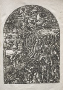 The Apocalypse:  Babylon the Harlot, Seated on the Seven-headed Beast