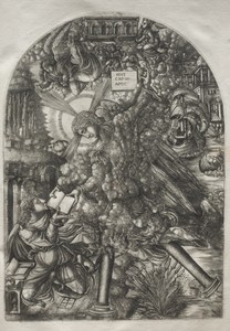 The Apocalypse:  The Angel Gives Saint John the Book to Eat
