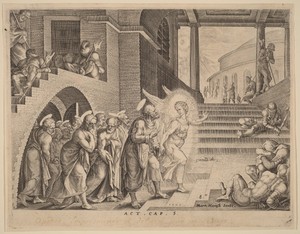 The Apostles Delivered from Prison by an Angel