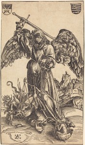 The Archangel Michael Weighing a Soul