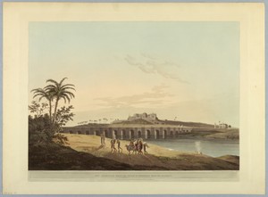 The Armenian Bridge, Near St. Thomas's Mount, Madras, from "Oriental Scenery: Twenty Four Views in Hindoostan"