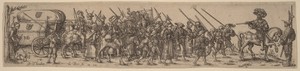 The Baggage Train with the Sergeant-Major