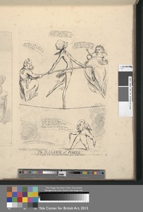 The Balance of Power. - OR - "The Posterity of the Immortal Chatham, Turn'd Posture Master." - Vide Sheridan's Speech -