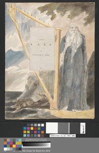 The Bard, A Pindaric Ode; Title Page