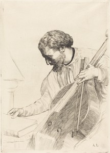 The Bass Player (Le joueur de contre-basse)