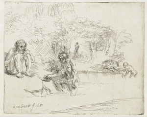 The bathers