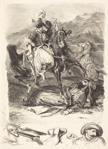 The Battle of the Giaour and the Pasha (Combat du Giaour et du Pacha)