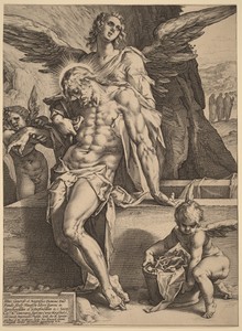 The Body of Christ Supported by Angels