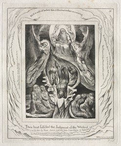 The Book of Job:  Pl. 16, Thou hast fulfilled the Judgment of the Wicked