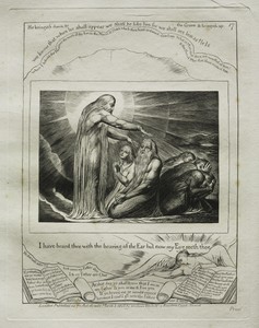 The Book of Job:  Pl. 17, I have heard thee with the hearing of the Ear but now my Eye seeth thee