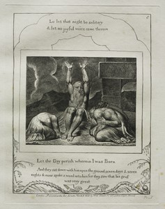 The Book of Job:  Pl. 8, Let the Day perish wherein I was Born