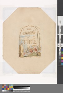The Book of Thel, Title Page (Plate 2)