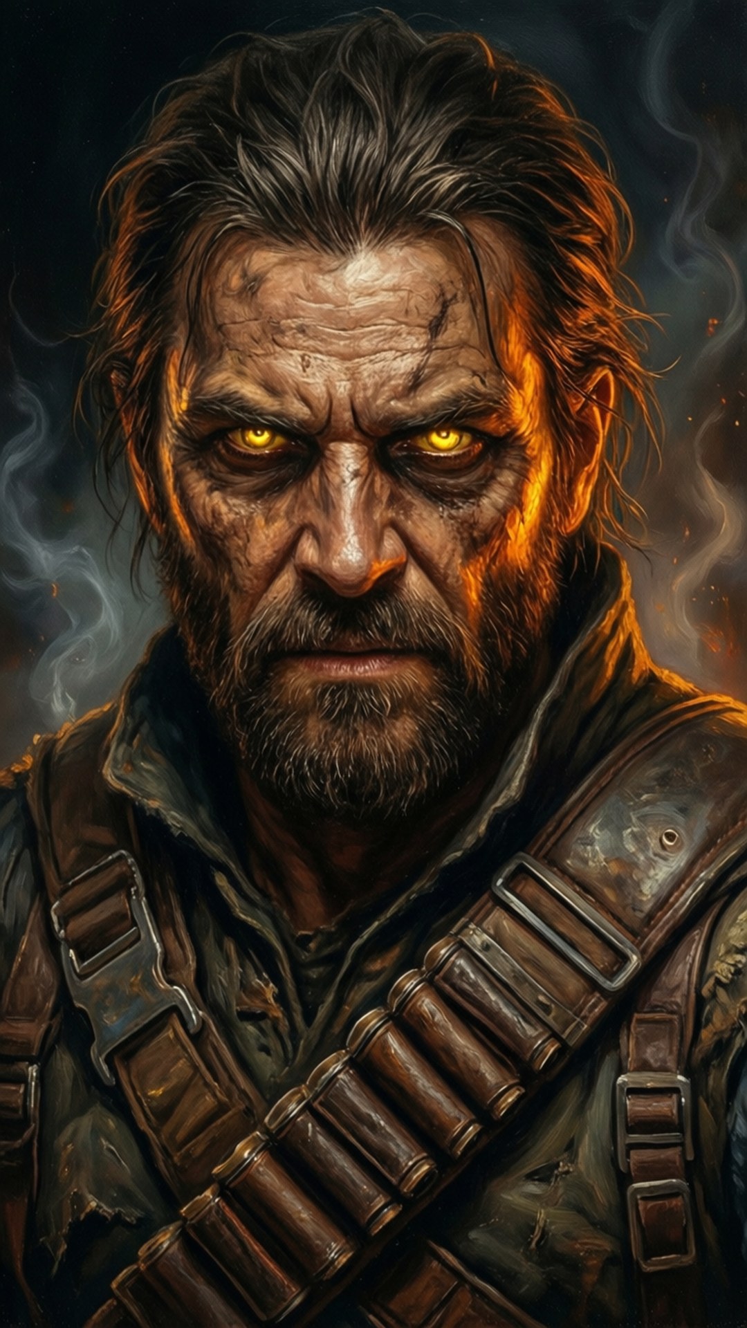 The Bounty Hunter's Gaze by Wallpapers.art Studio